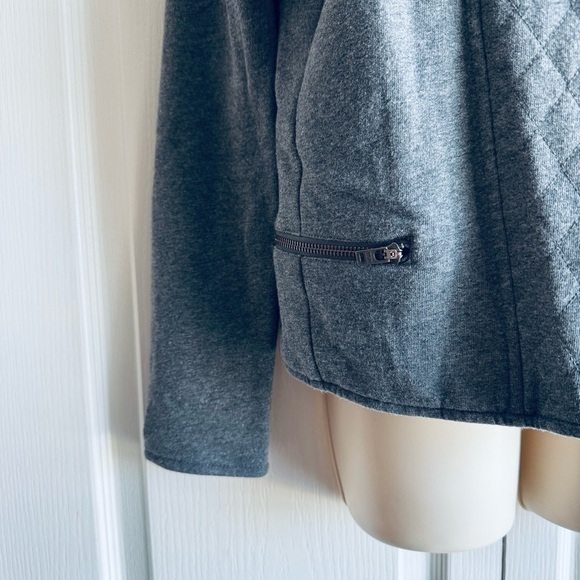 Athleta Belvedere Quilted Motorcycle Jacket - Picture 5 of 10